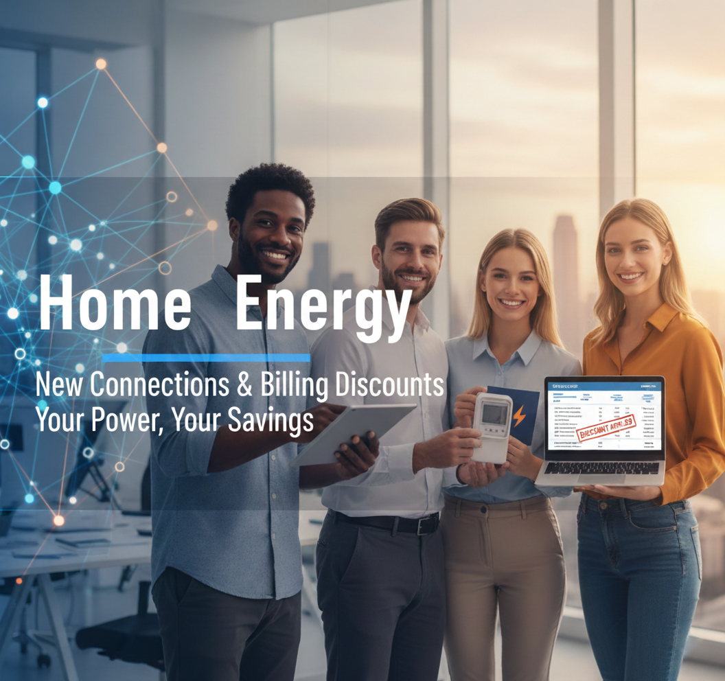 Smart energy solutions graphic